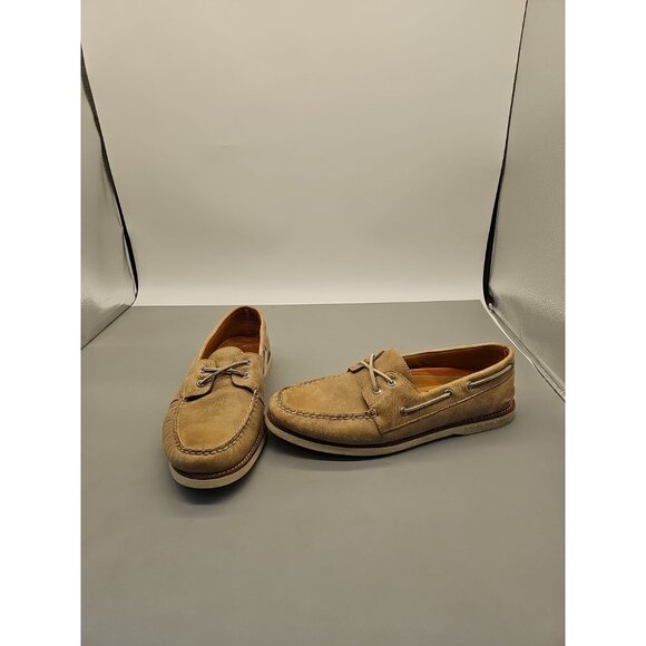 Sperry Gold Cup Authentic Original Deck Boat Casual Shoes 2 Eye Brown Mens 11.5 - Picture 1 of 7